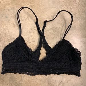 Aerie Black Lace Bralette